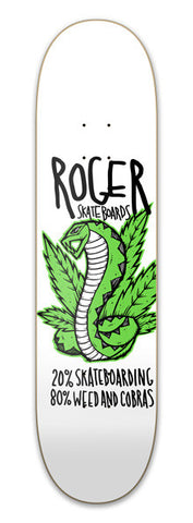 Weed and cobras board. 8.25